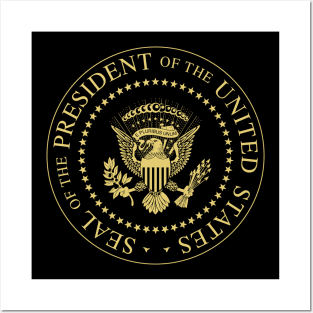 Trump Seal of the President Posters and Art